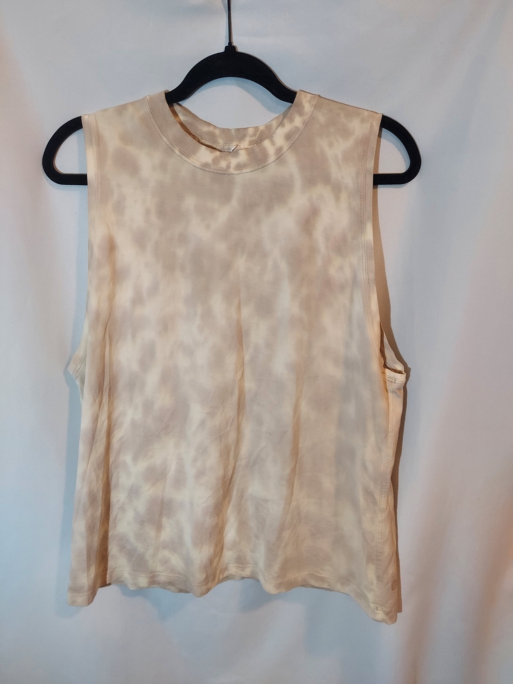 Lululemon All Yours Tank - Marmoleado Tie Dye Lemon Chiffon Trench